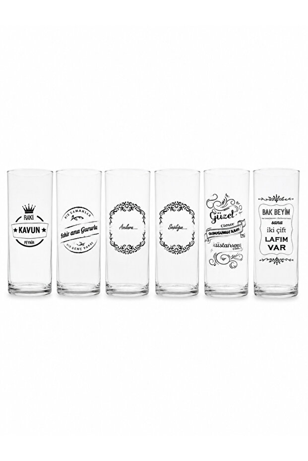 Paşabhçe Rakı Bardağı 6 lı