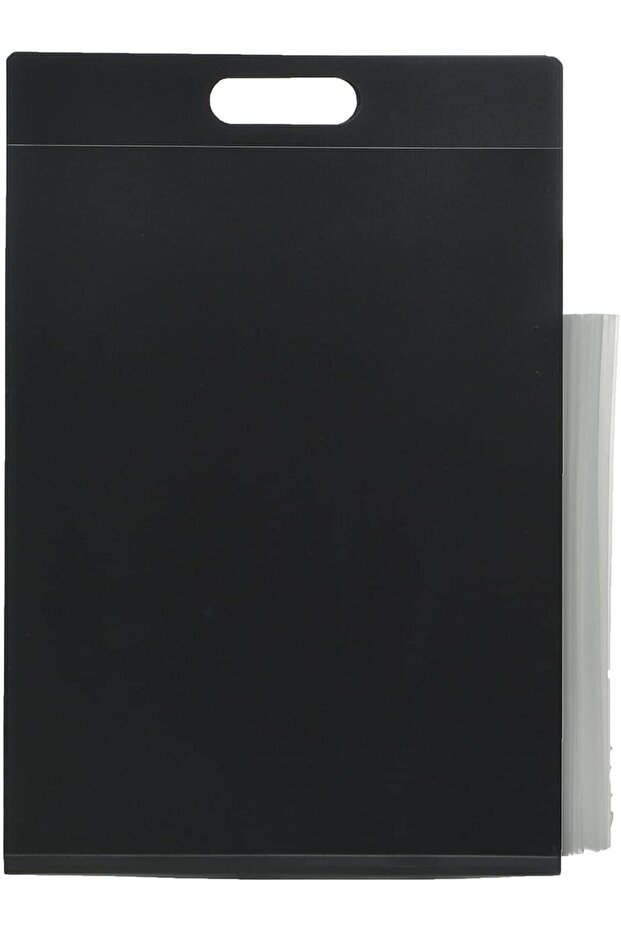 QH001-12 Plastic File12 Pocket With grip - Black