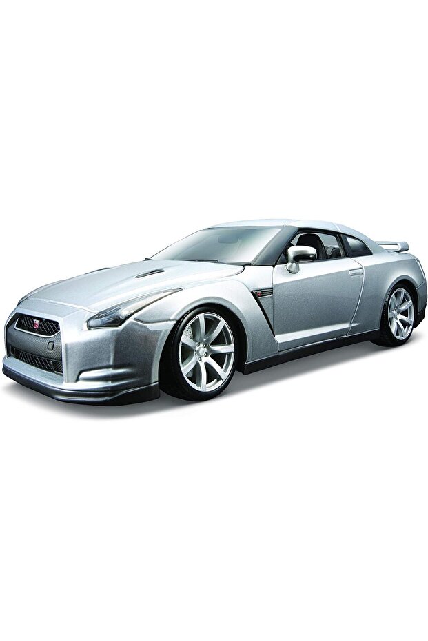 Nissan 1:18 2009 GT-R, Silver, Large