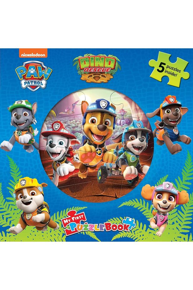 NICK PAW PATROL DINO RESCUE MY FIRST PUZZLE BOOK