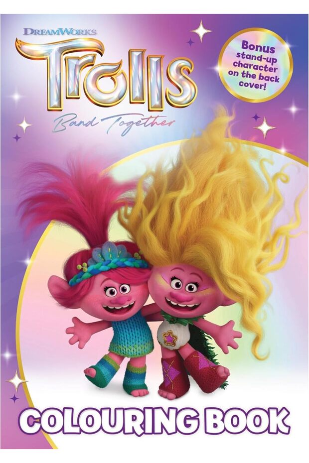 Trolls 3 Colouring Book
