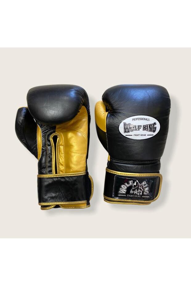 WOLFKİNG Boxing gloves boks eldiveni deri boks eldiveni