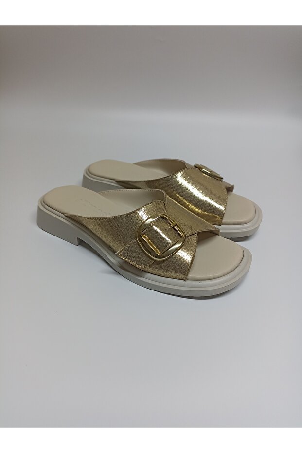 Luxury Single Buckle Slippers