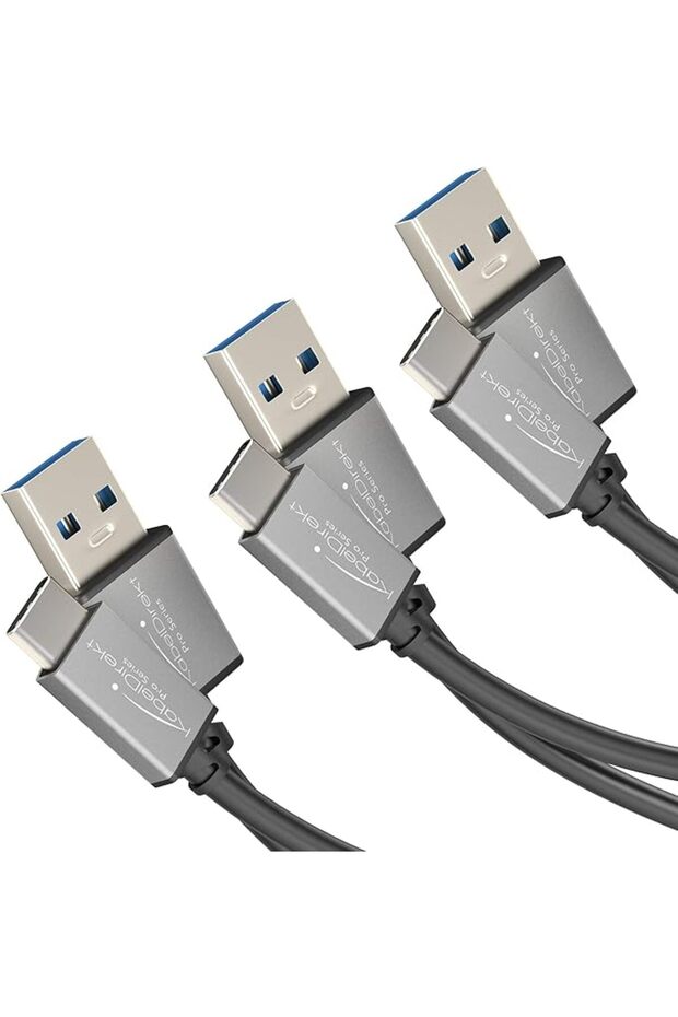 كابل USB من كابل ديركت بطول 500 مليمتر متوافق مع الهواتف الذكية والأجهزة اللوحية
