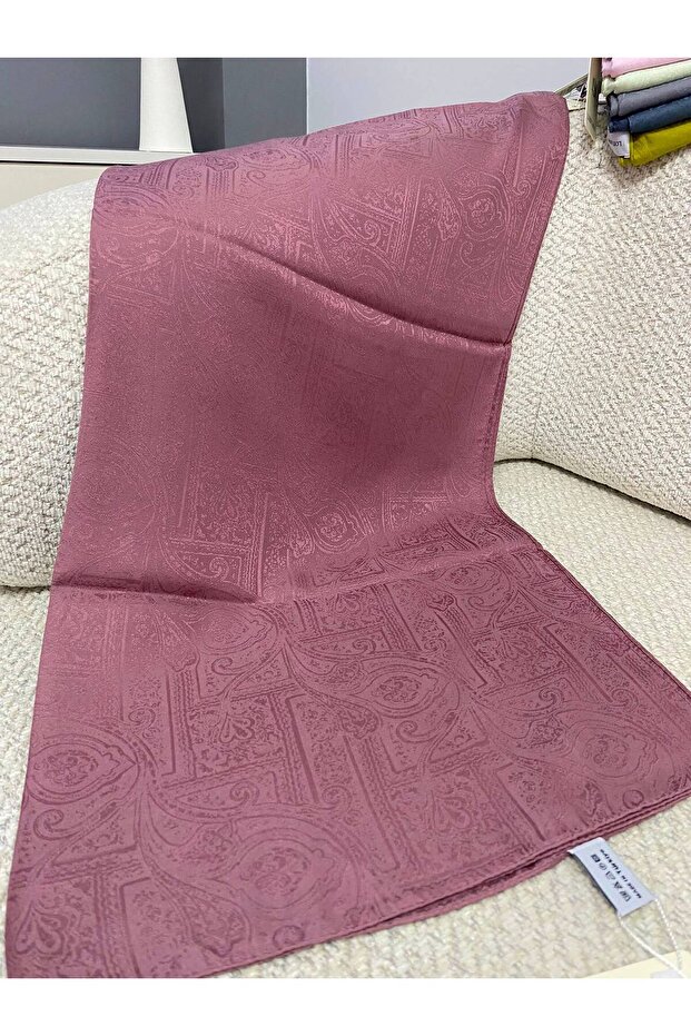 Ethnic Pattern Monogram Shawl. Cotton Fabric Has a Firm Structure, Never Pills or Wrinkles.