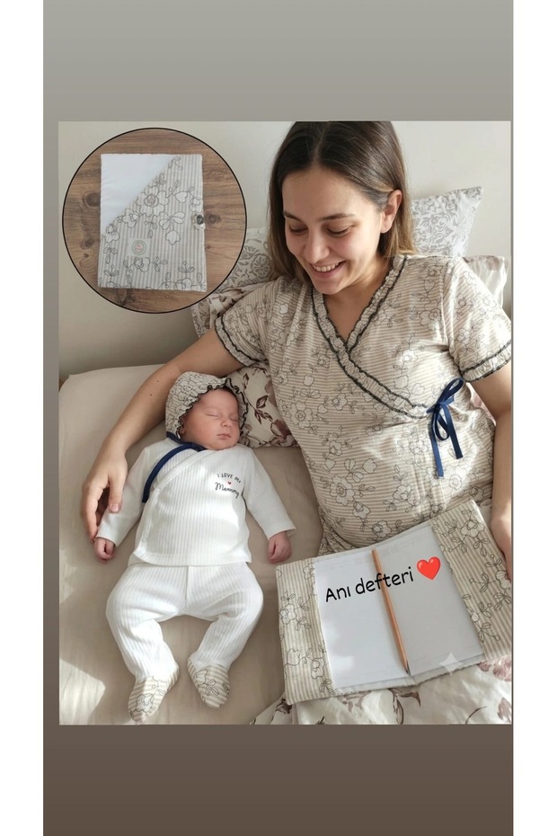 Mother Baby Maternity Set with Notebook