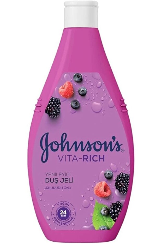 Johnson's Vita-Rich Raspberry Extract Renewing Shower Gel 400 ml