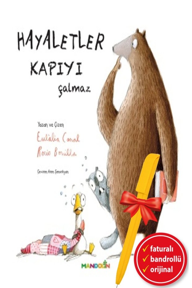 Alfa Kalem+Hayaletler Kapıyı Çalmaz (Eulalia Canal) Children's Story Enlightenment Book Set