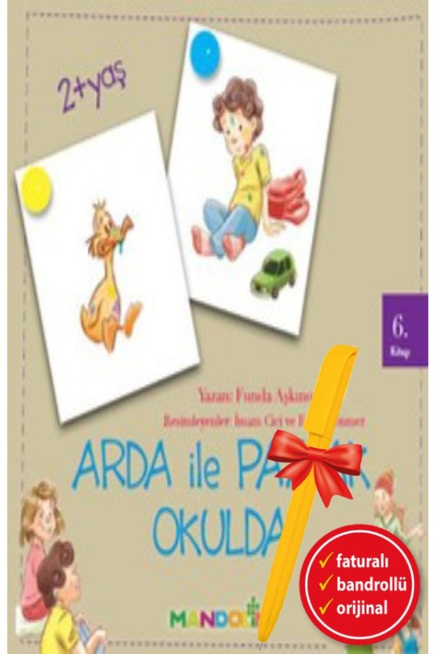 Alfa Kalem+Arda ile Paytak Okulda 6. Kitap (Funda Aşkınoğlu)Çocuk Hikaye İnkılap Kitap Set