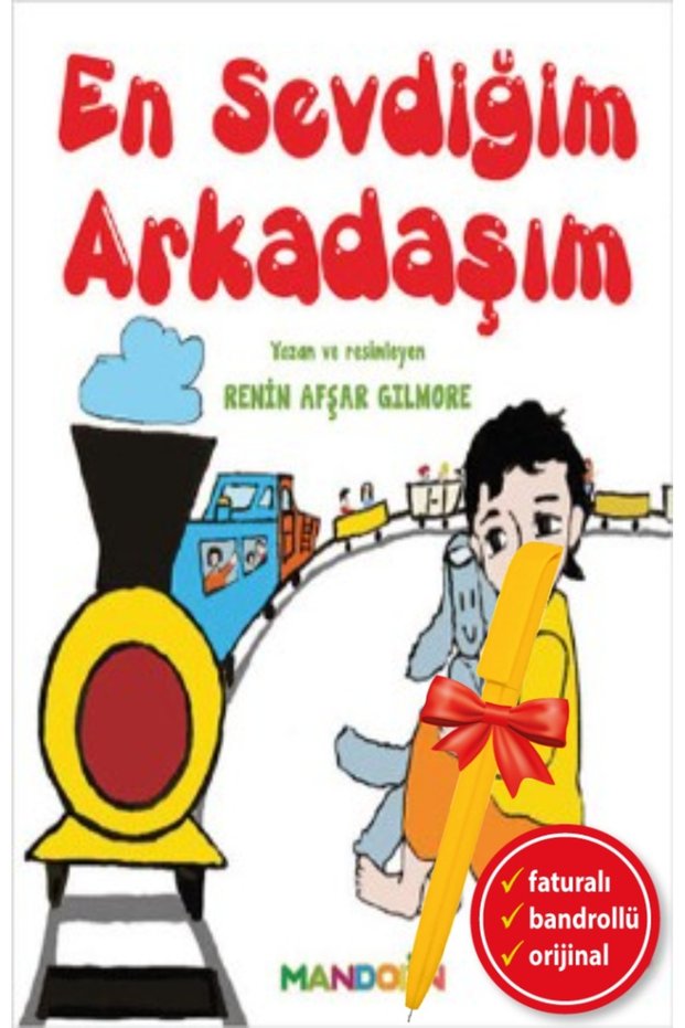 Alfa Kalem+En Sevdiğim Arkadaşım (Renin Afşar Gilmore) Children's Story Enlightenment Book Set