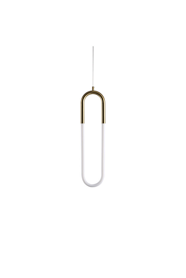 Horazon Chandelier - White and Silver