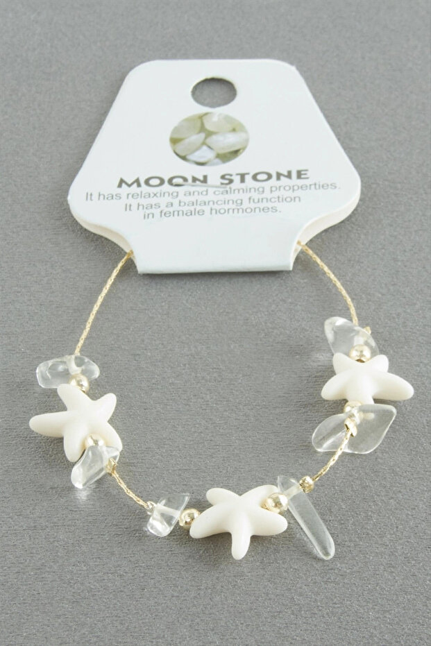Sea Star Natural Stone Bracelet