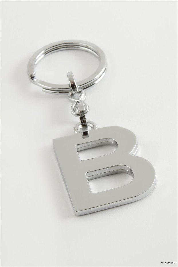 CONCEPTA Metal Letter (234810) Keychain B