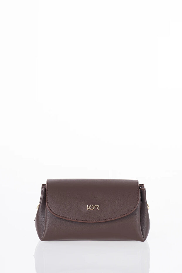 Covered Shoulder Bag Brown