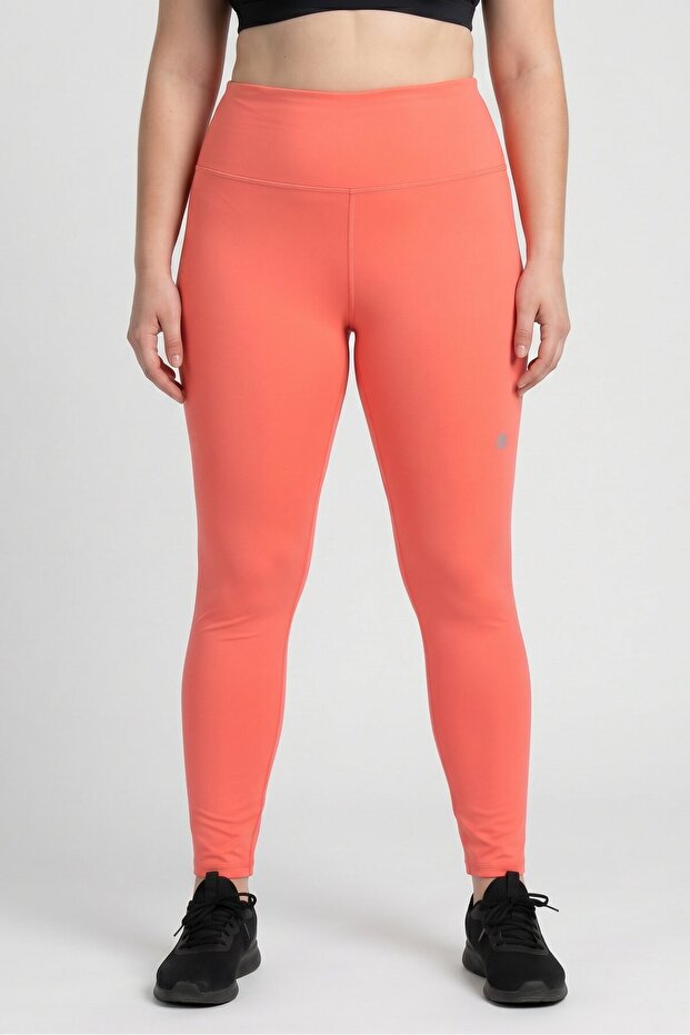 Women Sportswear Fit Training Leggings, Peach