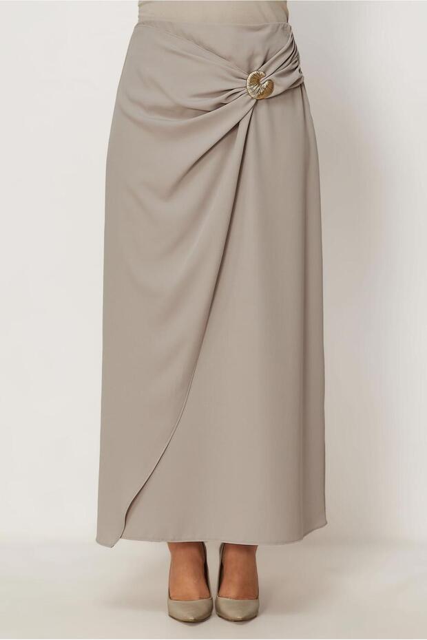 Accessory Detailed Skirt 60780