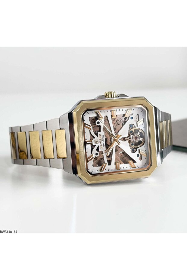 Rwa148155 Automatic Men's Wristwatch with Steel Strap