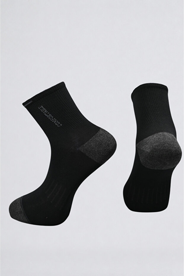 Taıdo Bamboo Booties Summer Cotton Comfortable Men's Socks 12-Pack