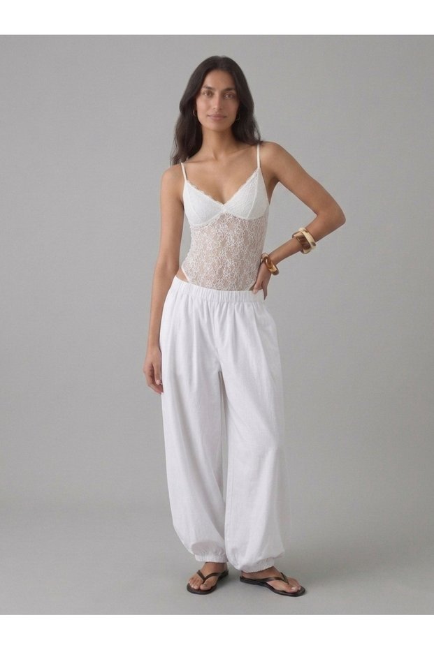 Dantelli Askılı Body