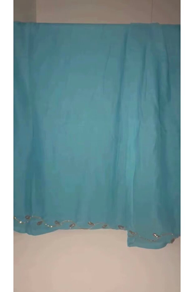 Blue Single Piece Hijab