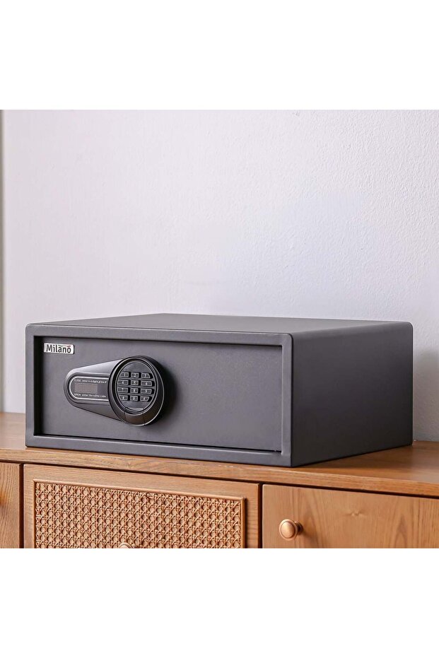 Hotel Safe With Digital Panel - Black - 8.5L - 1.5/4 Mm - With 1 Year , Alloy Steel