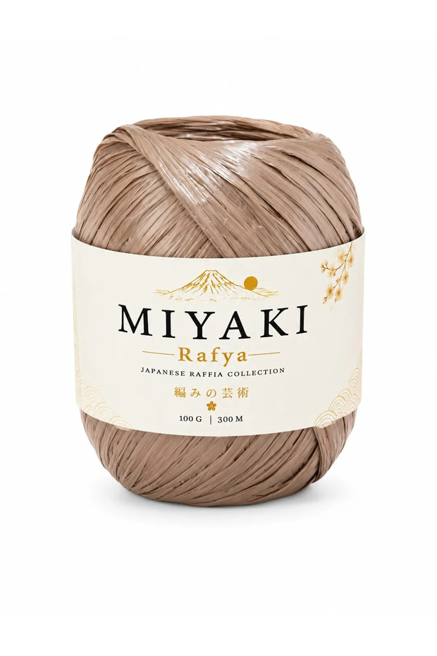 Miyaki Rafya Mink 100 Gr 300 Mt Knitting Yarn Bag Yarn Supla Yarn