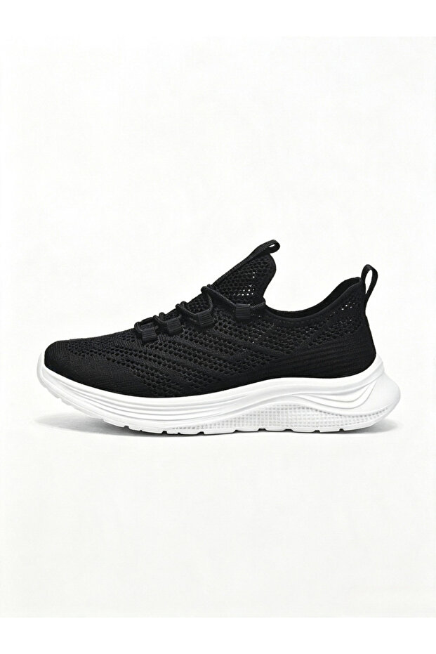 Unisex Multi-Color Textile Knit Sports Sneakers