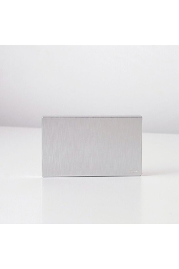 Blank PlateAura Silver, Brushed Silver, Phosphor Copper, Switches, 172 x 90