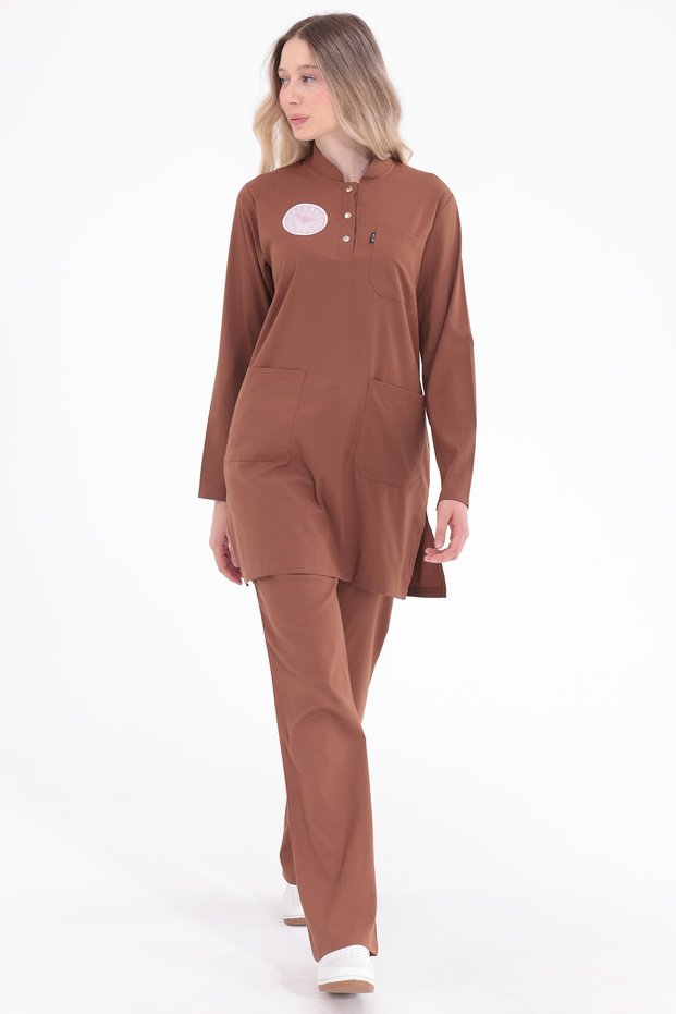 Modest - Hijab Other Health Care Professionals Uniform Lycra Scrubs (Women) (Compliant with New Regulations)
