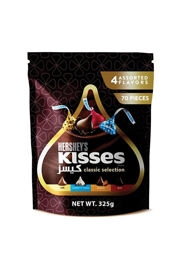 Hershey’s Kisses Assorted Classic Selection – 325g, Pack of 2