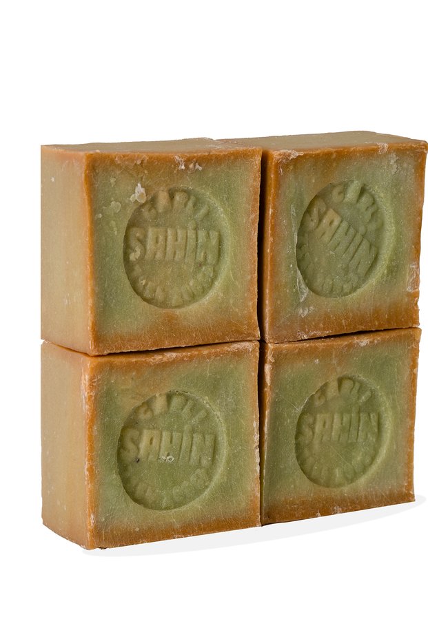 Natural Olive Oil Soap Set of 4 Handmade Additive-Free Skin Care Soap