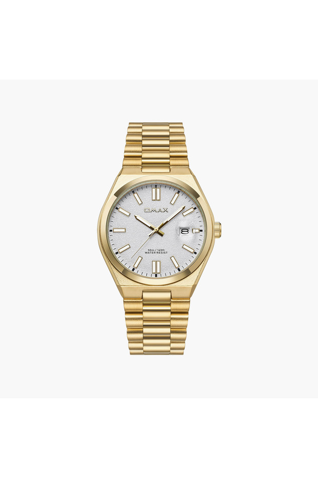 Men's Analog Round 42 MM Butterfly Buckle Watch | 00PSD001G018