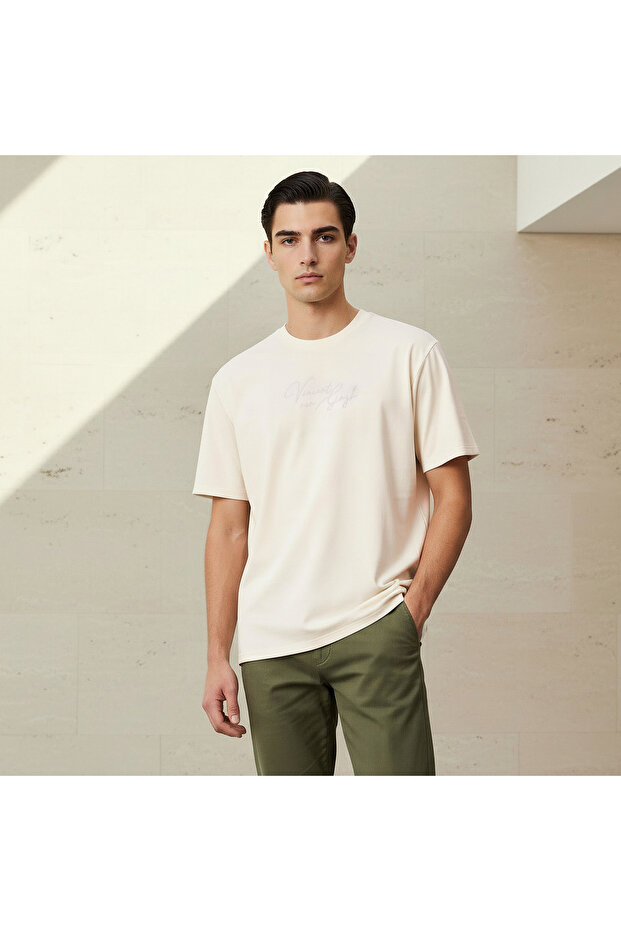 OVERSIZE TERRY TEE