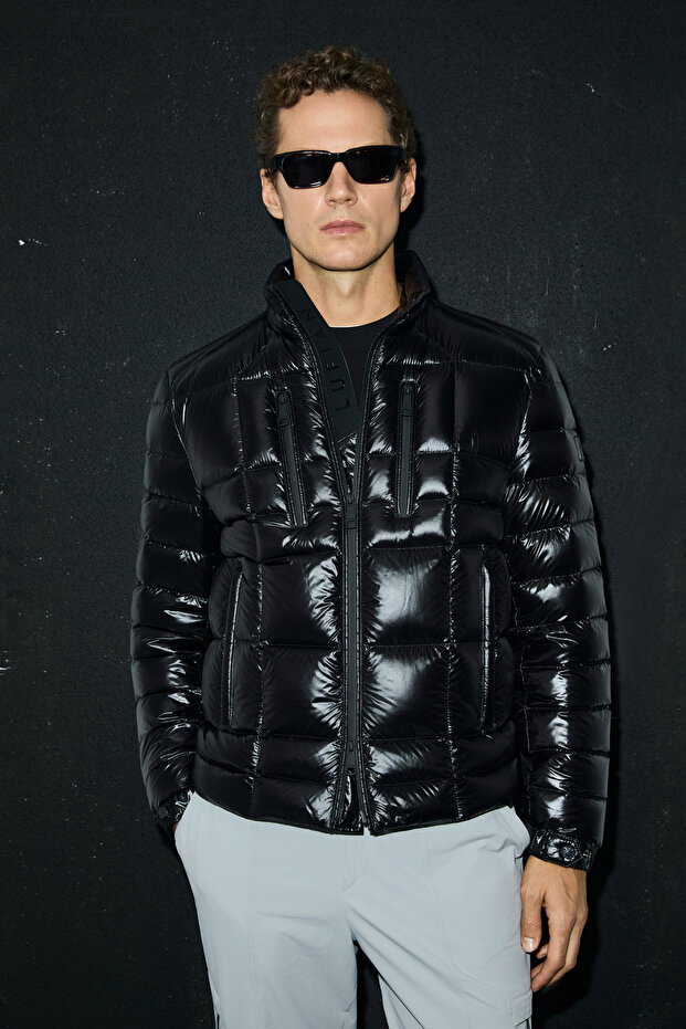 Lior Goose Feather Men's Coat Black