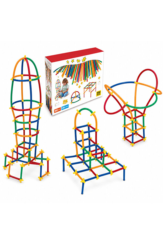 03462 Super Bamboo Sticks - 300 Pieces / Age +3
