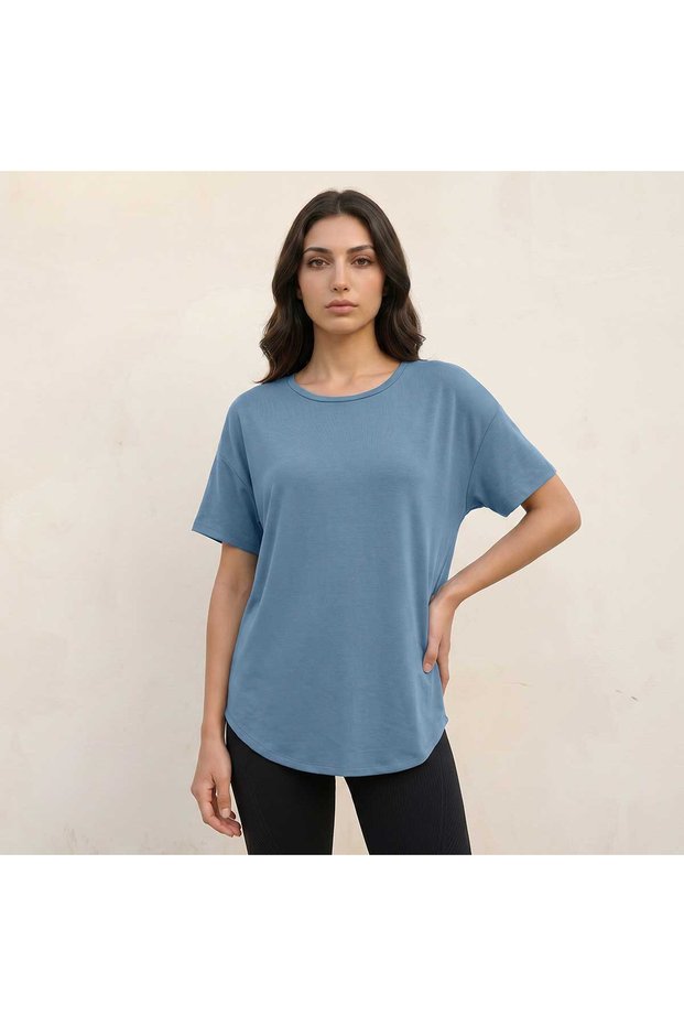 WOMEN BOXY TEE