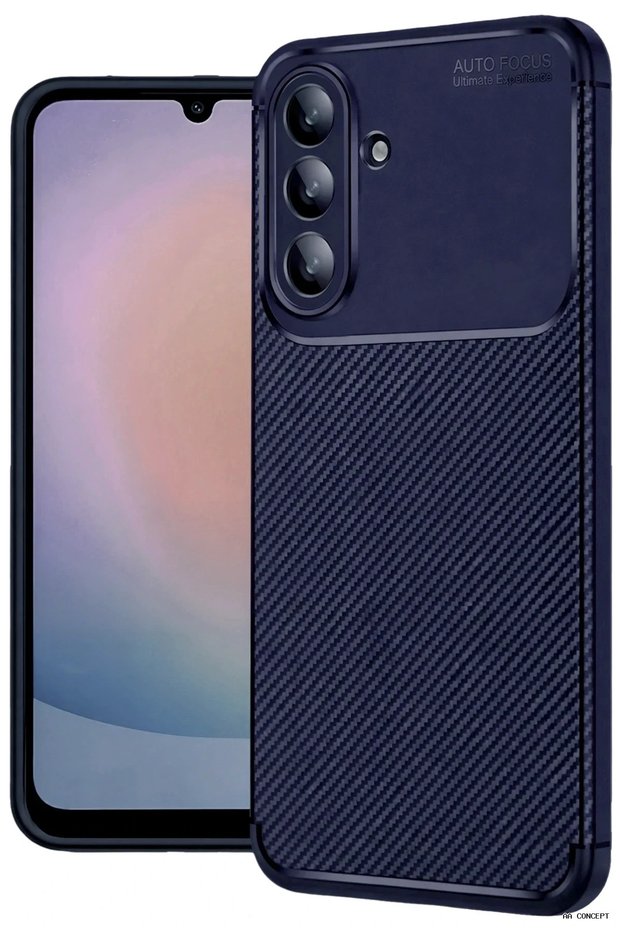 Concepta Galaxy A27 5g Auto Focus Carbon Cover (162753) - Navy Blue