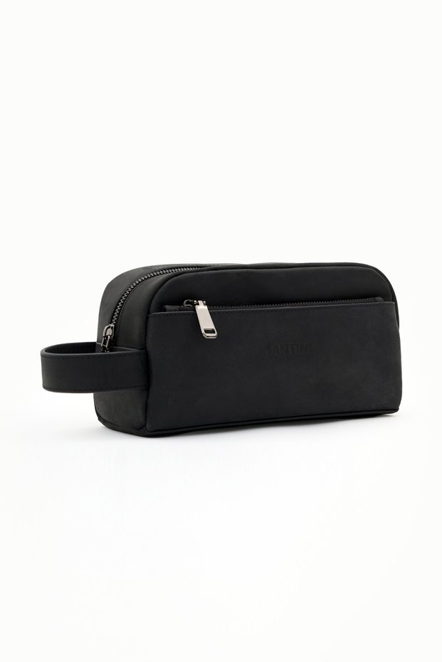 Men's Bag Men's Handbag Genuine Leather Bag Portfolio Cosmetic Shaving Bag Men's Hand Portfolio Daily Use