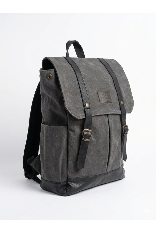 Vintage Canvas Outdoor Backpack - Travel School Camping Daily Use – 7158
