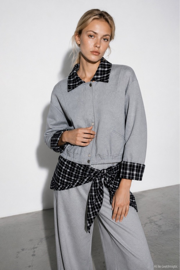 Bomber Gray Sweatshirt