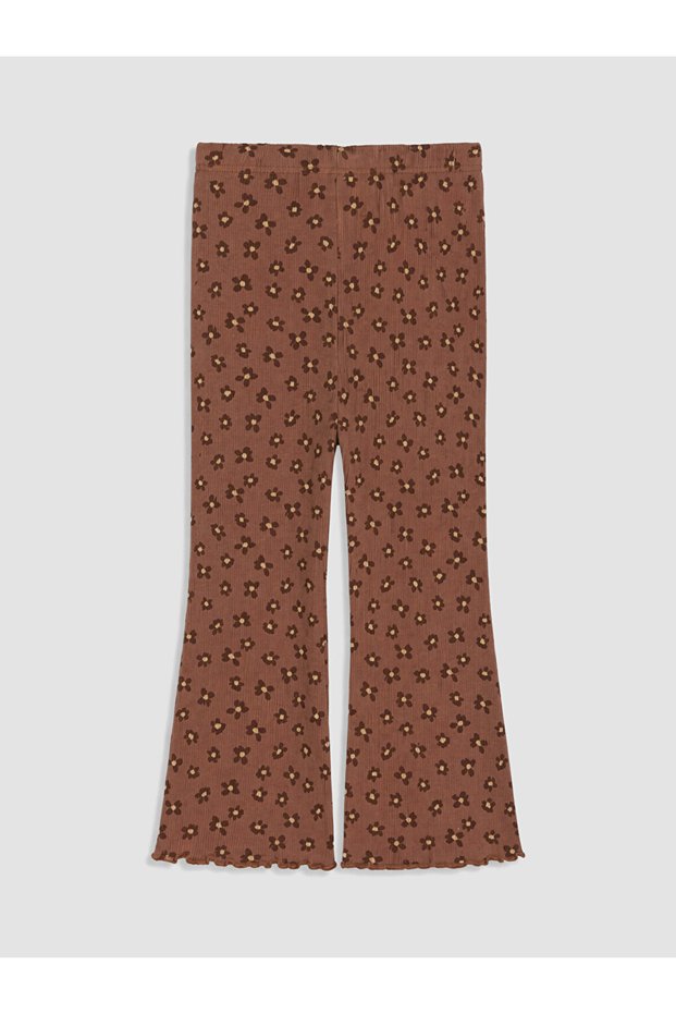 Vizyon New Season Brown Girls' Spanish Style Thick Leggings