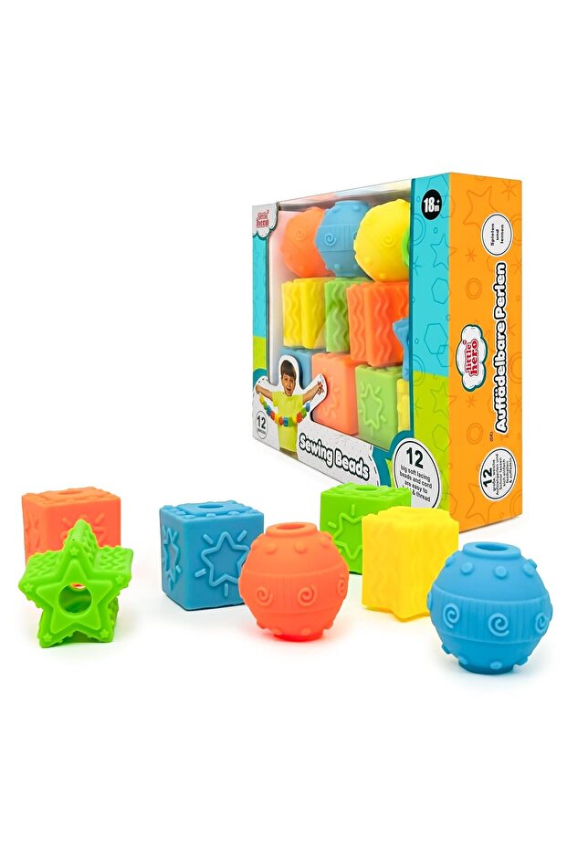 Sewing Beads - 12pcs Activity Set Toy