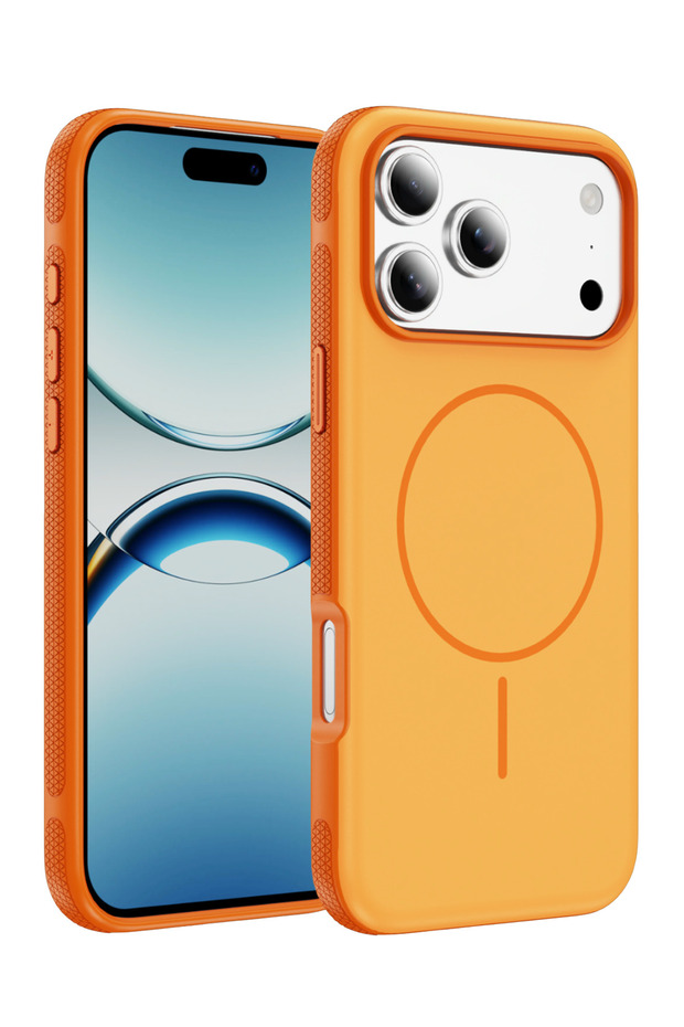 iPhone 17 Pro Neksa Magneticsave Cover Compatible with Apple - Orange