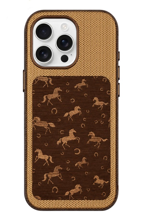 iPhone 16 Pro Max Royal Magneticsave Cover Compatible with Apple - Brown