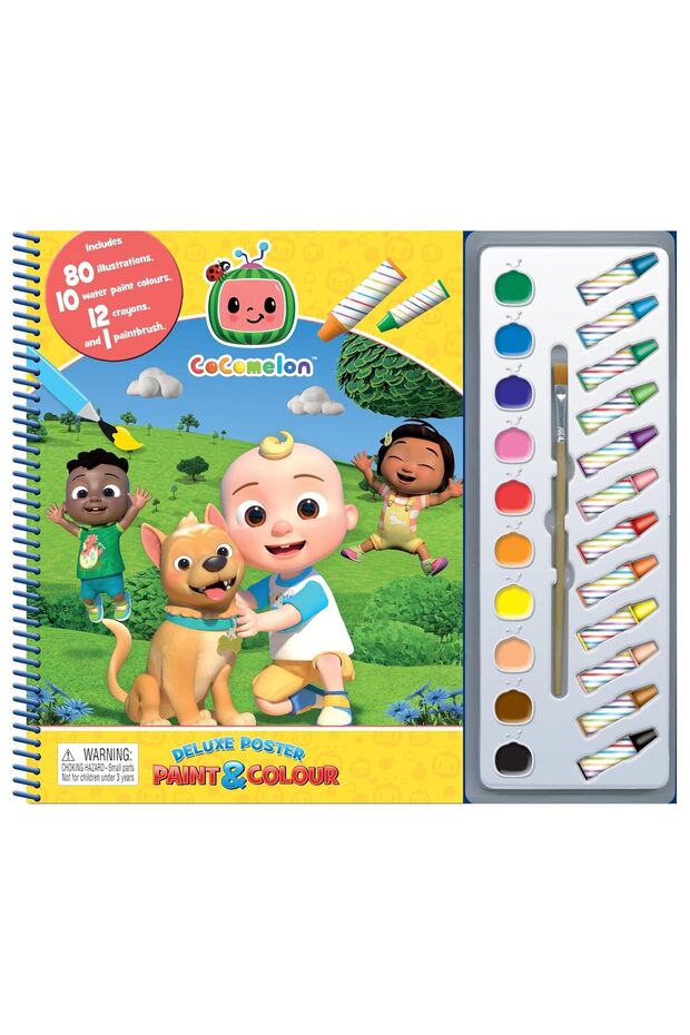 MOONBUG COCOMELON DELUXE POSTER PAINT & COLOR by Publishing (Creator)