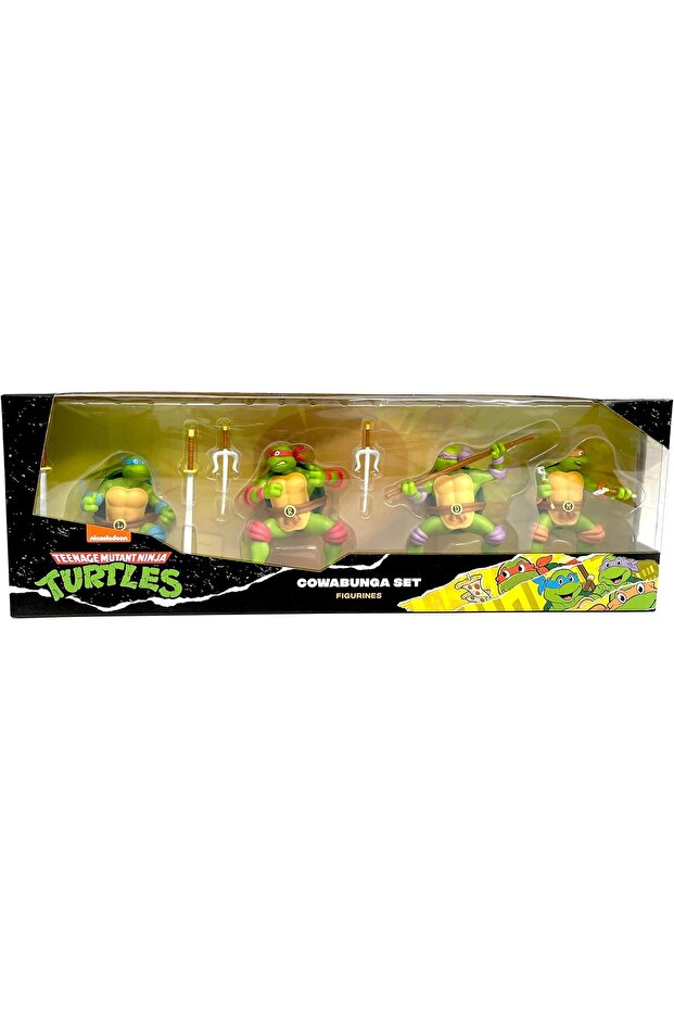 Y90378 TNMT Retro Gift Box Set 4 Figurines