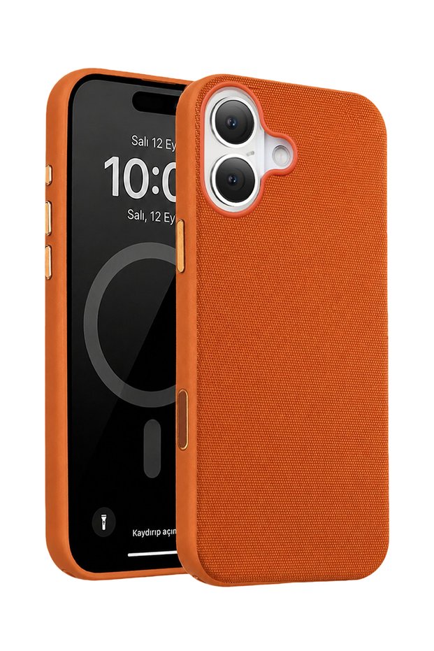iPhone 17 Vero Magneticsave Cover Compatible with Apple - Orange