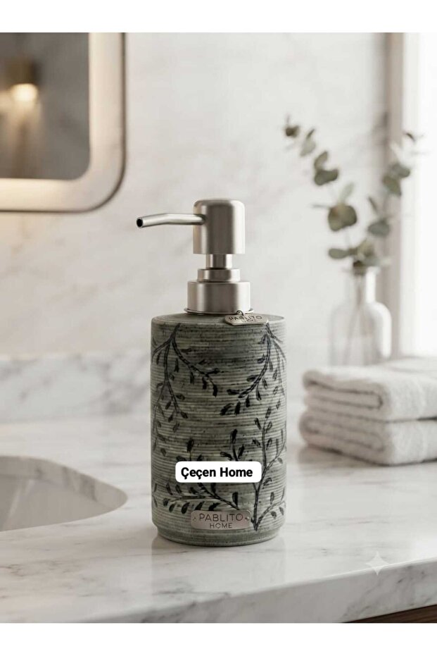 Stylish Pump Bathroom Accessory Luxury Decorative Kitchen Soap Dispenser