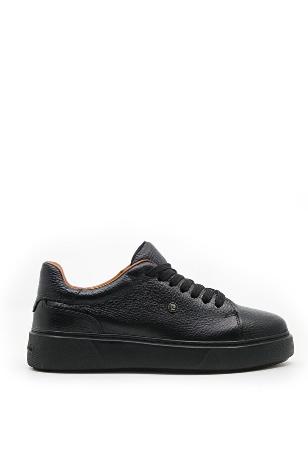 Prime Genuine Leather Casual Men's Sneaker Black