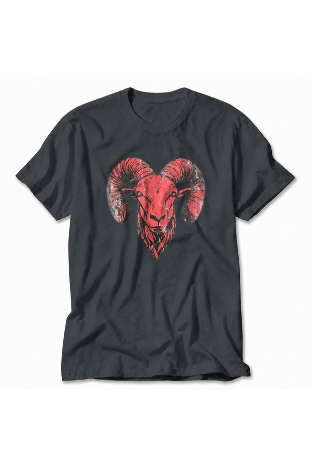 Women's Vintage Aries Design - Smoked